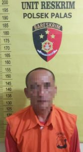 Tekab 308 Polsek Palas, Amankan Pelaku Pijat Mesum Anak Dibawah Umur
