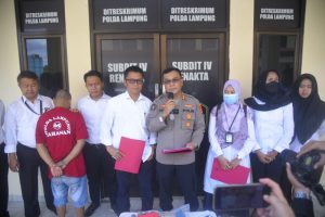 Polda Lampung Tangkap Pelaku Rudapaksa dan Penculikan Anak Asal Kota Serang Banten
