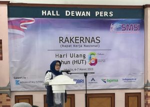 Rakernas SMSI, Ninik Rahayu: Dewan Pers Hanya Melindungi Karya Jurnalistik Berkualitas