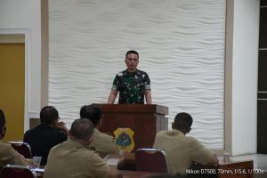 Dandim 0822 Pimpin Rakor Penanggulangan Bencana Alam Bondowoso