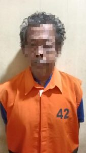 Tekab 308 Polsek Katibung, Amankan Kakek Pelaku Cabul Anak Dibawah Umur