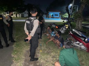 Patroli Samapta Polres Situbondo Kembali Amankan 9 Pemuda Ditemukan Sedang Pesta Miras