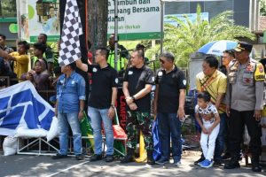 Dandim 0822 Bondowoso Hadiri Road Race Kapolres Cup