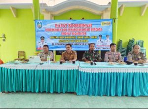 Kecamatan Arjasa dan BPBD Situbondo Gelar Rapat Koordinasi Penanganan dan Penanggulangan Bencana