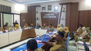 Jelang TMMD Tahun 2023, Kodim 0822 Bondowoso Gelar Rapat Koordinasi