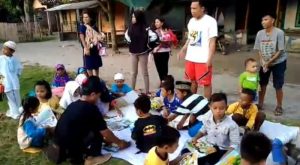 Dedikasi Pegiat Literasi Tularkan Minat Membaca Buku Pengetahuan Pada Generasi Penerus Bangsa Lampung Selatan