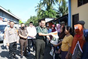 Dandim 0822 Bondowoso Hadiri Lounching Bantuan Pangan Beras