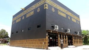 Masjid Muhammad di Dharmasraya Dibuat Layaknya Persis Bentuk Ka’bah
