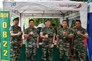 Dandim 0822 Bondowoso Kunjungi Bazar Murah Ramadhan