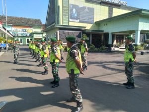 Apel Siaga Bulan Ramadhan, Ini Pesan Dandim 0822 Bondowoso Kepada Para Babinsa