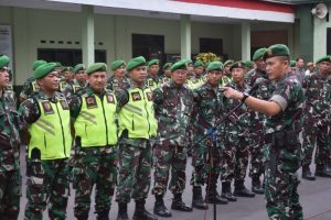 Apel Keberangkatan Cuti, Ini Pesan Dandim 0822 Bondowoso