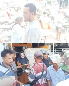 AL Colection Dan GAC Gus Anom Center Bagikan Parsel Kepada Abang Becak Di Pasar Wonosari Bondowoso