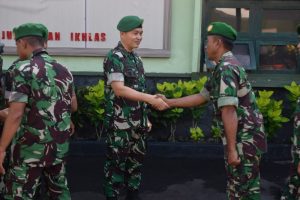 Bulan Syawal, Kodim 0822 Bondowoso Gelar Apel Khusus dan Halal Bihalal