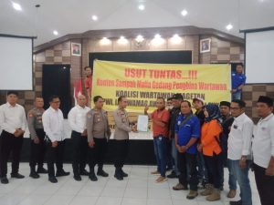 Koalisi Wartawan Menggugat Magetan Tuntut Usut Tuntas Hinaan Profesi Oleh Bos Mafia Gedang