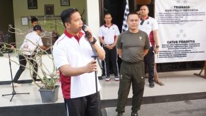 TNI-POLRI Bondowoso Kompak Dengan Olah Raga Bersama