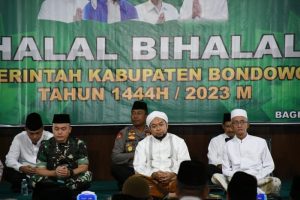 Dandim 0822 Bersama Forkopimda Hadiri Halal Bihalal Pemkab Bondowoso