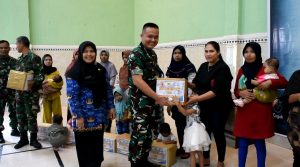 Secara Virtual, Dandim 0822 Bondowoso Lounching Anak Asuh Stunting