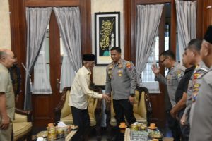 Jaga Sinergitas Kapolres Bondowoso Silaturahmi ke Bupati Bondowoso