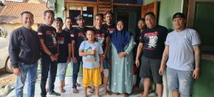 Junjung Tinggi Solidaritas Antar Teman, Pengurus Mobrig37 Sambangi Anggota Sektor Timur Yang Sakit