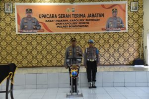 Kasat Reskrim Dan Beberapa Kapolsek Sertijab, Berikut Pesan Kapolres Bondowoso