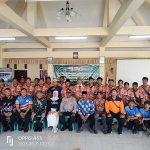Pembentukan Desa Tangguh Bencana (DESTANA) di Desa Pecalangon Dalam Rangka TMMD 116 Wilayah Kodim 0822 Bondowoso