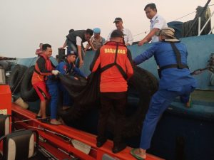 Pos Basarnas Bakauheni, Berhasil Evakuasi Mayat Tanpa Identitas Di Perairan Pulau Sangiang