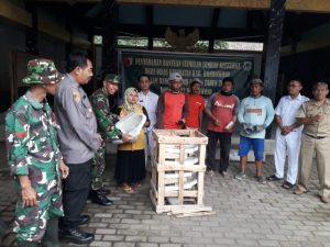 Dinkes Bondowoso Berikan Bantuan Jamban Dalam Program TMMD 116
