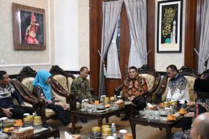 Forkopimda Bondowoso Sambut Kasdam V/Brawijaya Brigjen TNI Niko Fahrizal, M.Tr.Han
