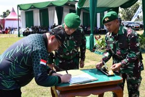 Kasdam V/Brawijaya Pimpin Upacara Penutupan TMMD Ke-116 Kodim 0822 Bondowoso