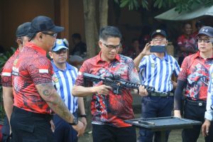Waka Polda Jatim Membuka Lomba Menembak Kapolda Cup 2023, Di Hari Bhayangkara Ke-77