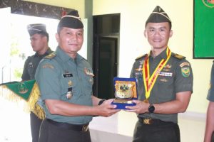 Kodim 0421/Ls Gelar Upacara Korp Raport Anggota Pindah Satuan