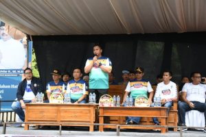 Dandim 0822 Bondowoso Hadiri Road Race Kapolres Cup 2023