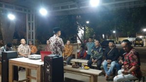 Polsek Grujugan Gelar Nobar Dengan Forkopimcam Dan Masyarakat Sekitar, Berikut Pesan Kapolsek Grujugan Bondowoso