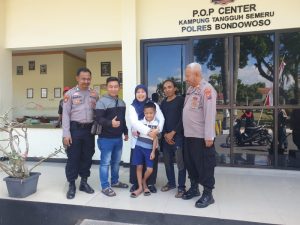 Polres Bondowoso Gandeng Dinsos Berhasil Kembalikan Anak Dibawah Umur Yang Sempat Dikabarkan Hilang