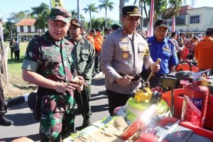Kapolres Bondowoso Pimpin Apel Kesiapsiagaaan Cegah Karhutla