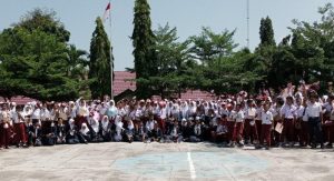 SMPN 1 Bakauheni Gelar Upacara Penutupan MPLS, Awali Masuk Ajaran Tahun 2023-2024