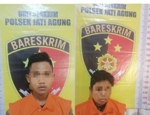 Pelaku Pencuri Rumah Kosong Di Gulung Polsek Jati Agung