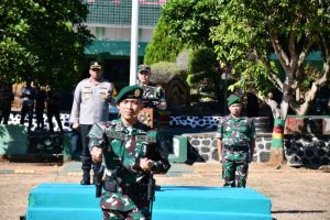 Forpimda Bondowoso Menyambut Kedatangan Pasukan Satgas Pamtas RI-PNG Yonif Raider 514/SY