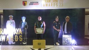 Serka Tri Suhariyono Dapat Penghargaan Pada Malam Penganugerahan Brawijaya Awards Tahun 2023