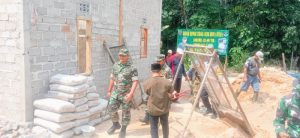 Pastikan Tepat Sasaran, Dandim 0421/LS Meninjau Program Bedah Rumah Tidak Layak Huni (RTLH)