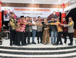 Bupati Lampung Selatan Gelar Pisah Sambut Kapolres Lampung Selatan Edwin S.H.S.I.K.M.Si