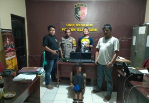 Unit Reskrim Polsek Glenmore Ringkus Pelaku Pencurian di Kantor Perhutani Banyuwangi Barat