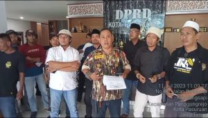 Pro Kontra JLU Memanas Dua Kubu Gabungan NGO Gelar Aksi Geruduk DPRD Kota Pasuruan
