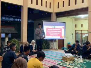 Kanit Binmas Polsek Asembagus Hadiri Penutupan Kegiatan MMD UB Kelompok 646