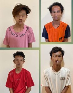 Polisi Amankan 4 Remaja Dibawah Umur Pelaku Pembacokan