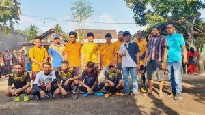 Memeriahkan HUT RI ke 78, Pemdes Karanganyar Beserta Ketua BPD Mengadakan Lomba Gobak Sodor