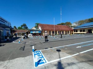 Sirkuit Uji Praktik SIM C di Polres Bondowoso Sudah Diubah, Lintasan Angka 8 Kini Jadi Huruf S