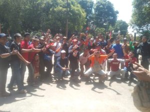 Tim Putra Perhutani Bondowoso Berhasil Tumbangkan Tim Bola Volly Putra PDAM