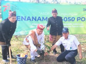 Meriahkan HUT ke-78 RI, ASDP Gelar Aksi Tanam 4.050 Bibit Pohon di Seluruh Cabang