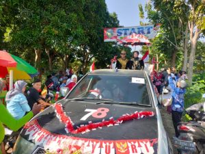 Pemerintah Desa Curah Tatal Situbondo, Ikut Meriahkan HUT RI Ke-78, yang Diadakan Forkopimcam